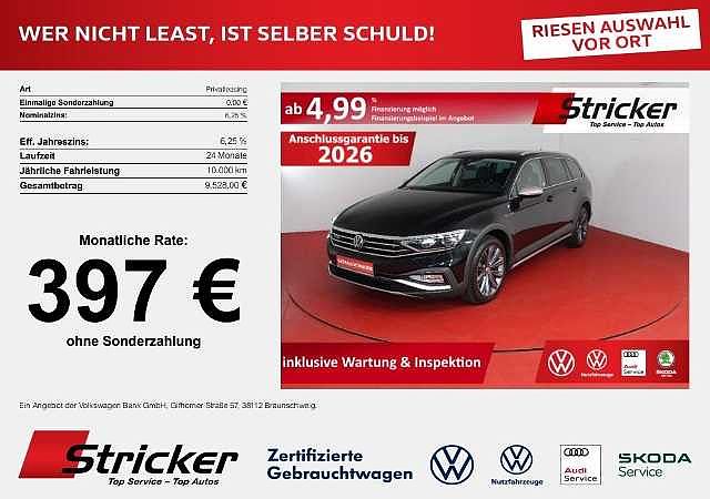 Volkswagen Passat Alltrack °°2.0TDI DSG 397,-ohne Anzahlung Neu 70.575,-