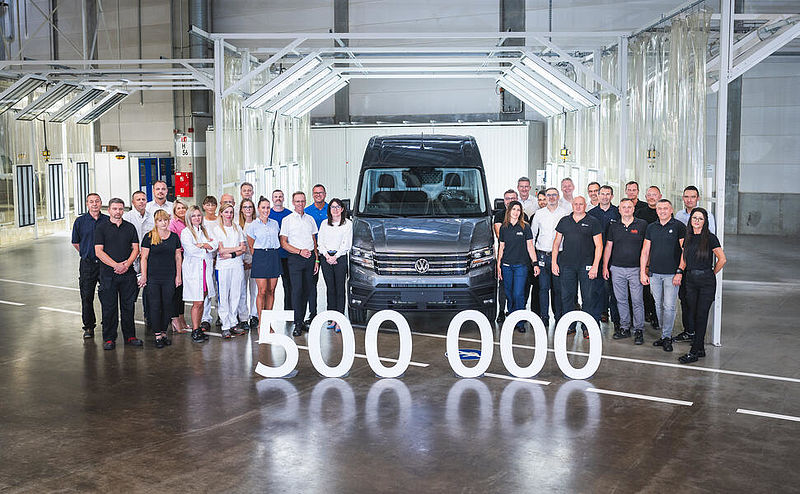 Produktionsjubiläum: 500.000 Fahrzeuge im Werk Września produziert