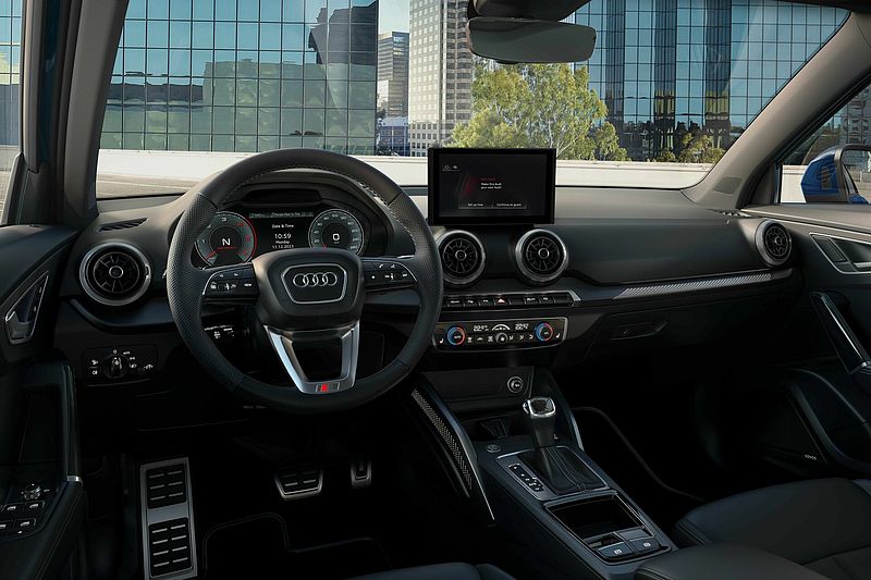 Update für den Audi Q2: neues Infotainment mit Touchscreen und Audi virtual cockpit
